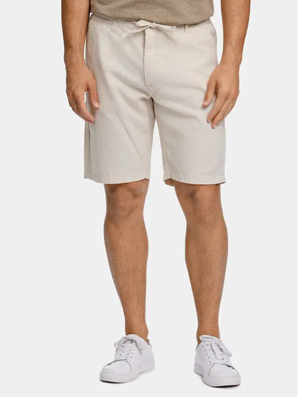 lindbergh Lindbergh Kratke hlače 30-508003 Bež Relaxed Fit