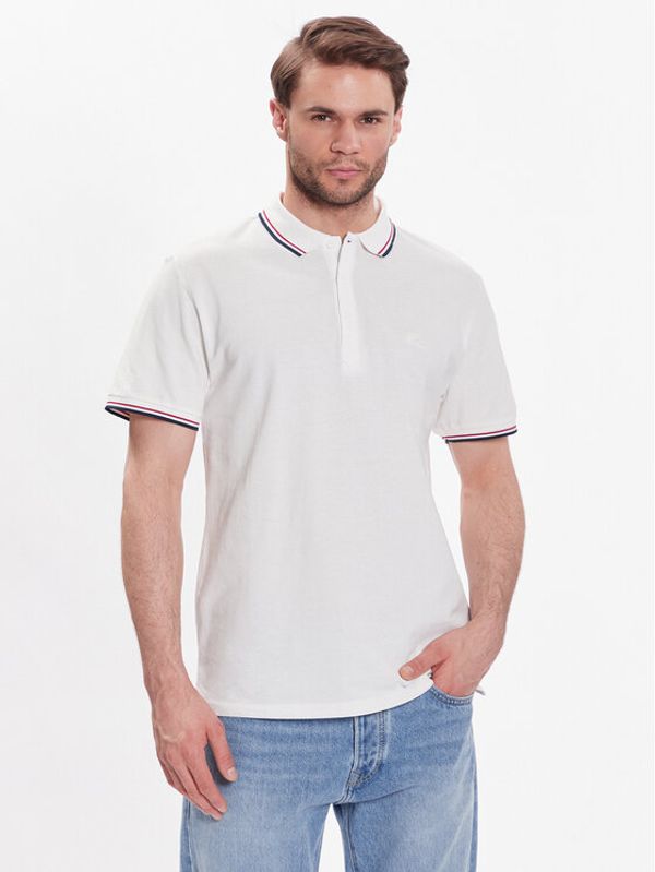 Lindbergh Lindbergh Polo 30-404010 Bijela Relaxed Fit