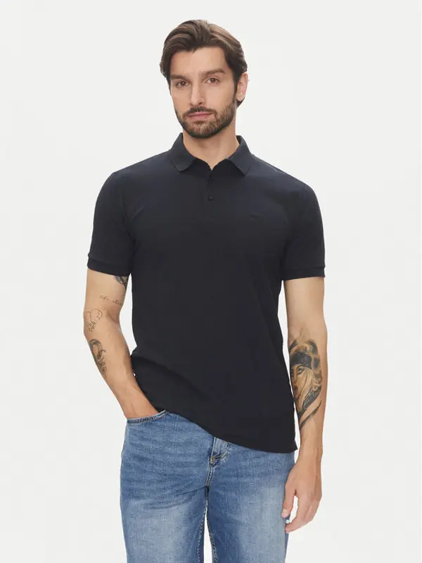 lindbergh Lindbergh Polo 30-404020 Tamnoplava Relaxed Fit