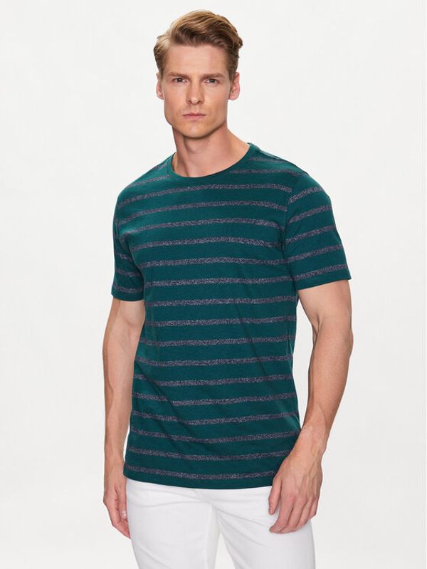 Lindbergh Lindbergh T-shirt 30-400179 Zelena Relaxed Fit