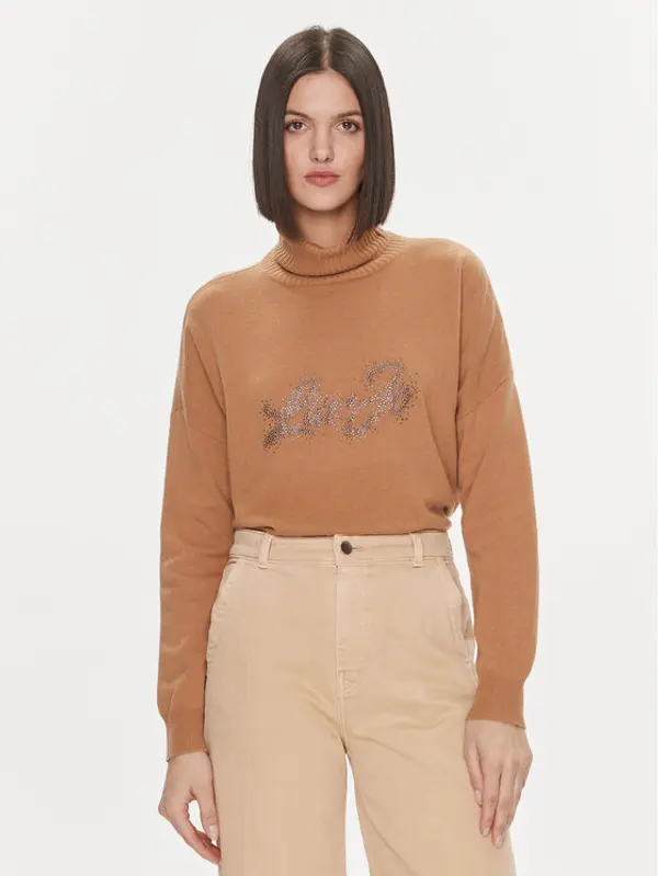 Liu Jo Liu Jo Dolčevita MF3432 MS14G Smeđa Regular Fit