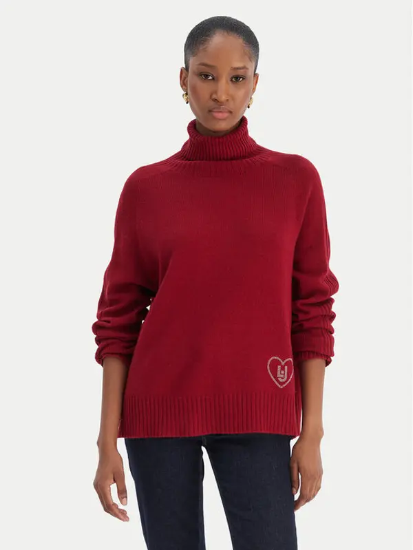 Liu Jo Liu Jo Dolčevita MF5445 MS76L Crvena Regular Fit