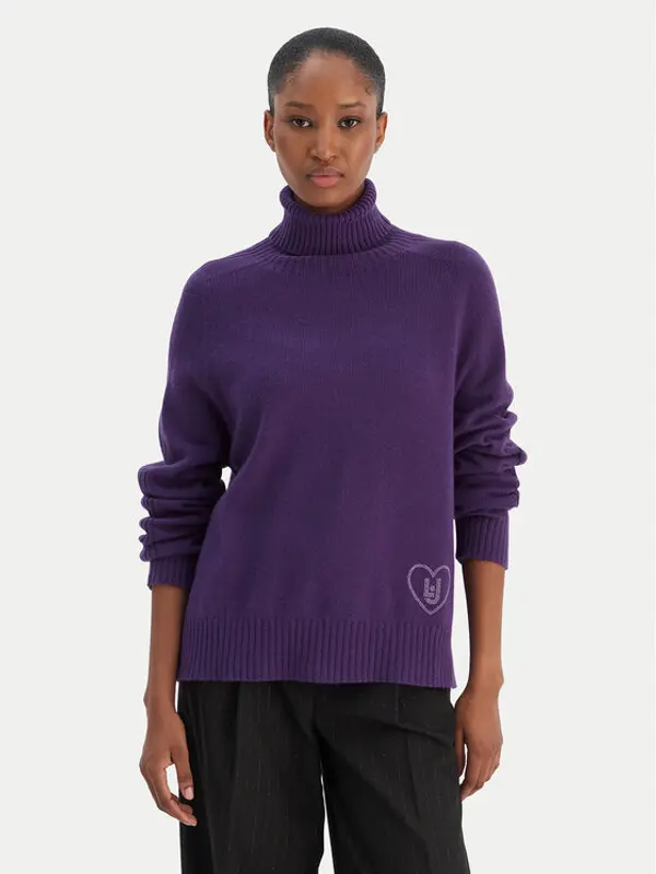 Liu Jo Liu Jo Dolčevita MF5445 MS76L Ljubičasta Regular Fit