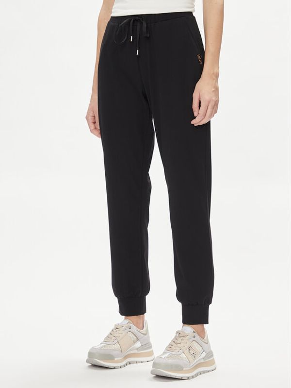 Liu Jo Liu Jo Donji dio trenerke Pant.Jersey TA4148 J4638 Crna Regular Fit