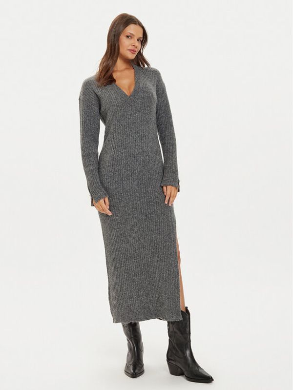 Liu Jo Liu Jo Džemper haljina WF4532 MA57P Siva Slim Fit