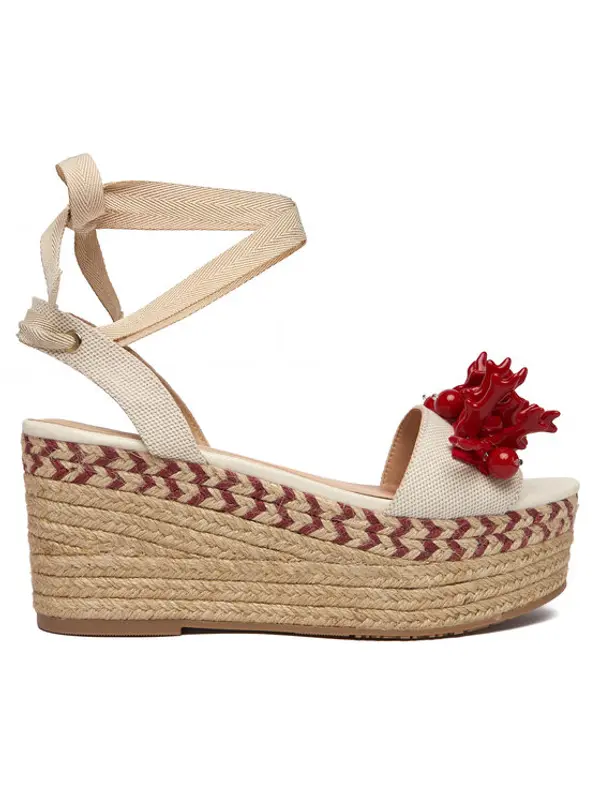 Liu Jo Liu Jo Espadrile Bali 02 SA6085 T6948 Krem
