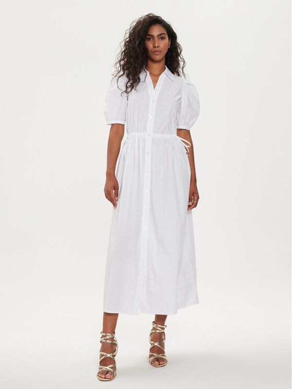 Liu Jo Liu Jo Haljina košulja MA4084 T4853 Bijela Regular Fit