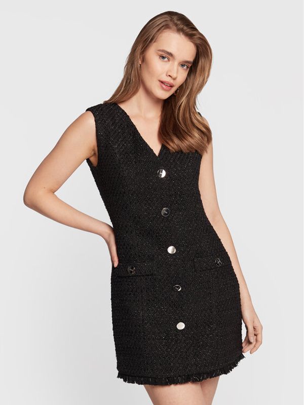 Liu Jo Liu Jo Haljina za svaki dan CF2291 T2491 Crna Regular Fit