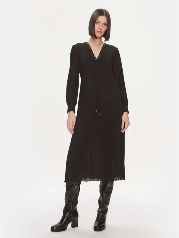 Liu Jo Liu Jo Haljina za svaki dan MF3184 T0414 Crna Regular Fit