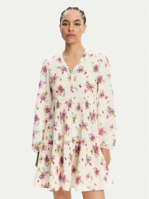 Liu Jo Liu Jo Haljina za svaki dan WA5168 T3786 Écru Relaxed Fit