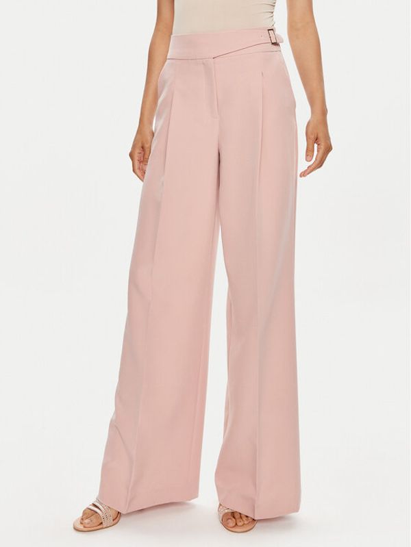 Liu Jo Liu Jo Hlače CA4200 T2200 Ružičasta Relaxed Fit