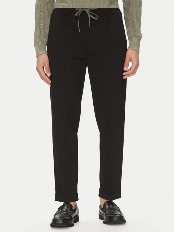 Liu Jo Liu Jo Hlače QA5080 J4776 Crna Regular Fit