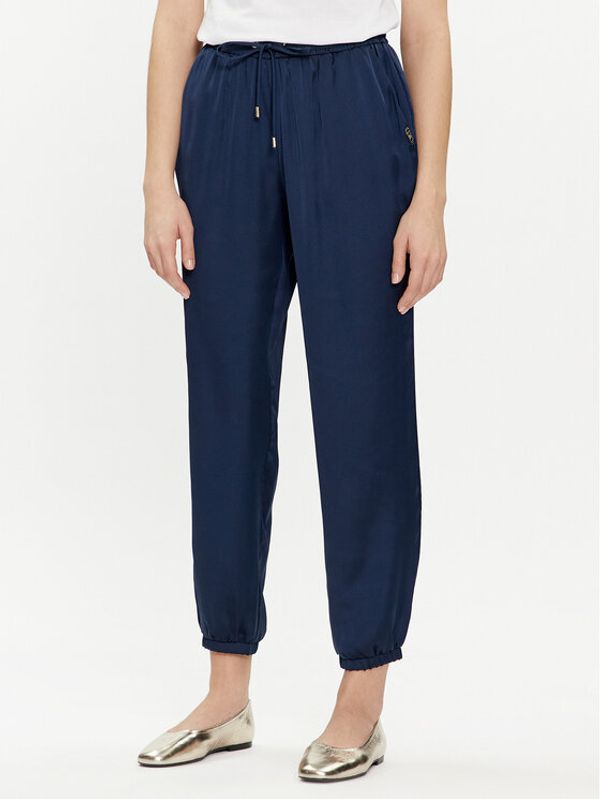 Liu Jo Liu Jo Hlače TA4253 T3810 Tamnoplava Relaxed Fit