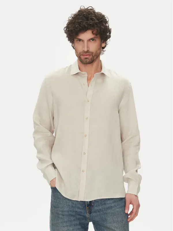 Liu Jo Liu Jo Košulja QA5097 T4359 44500 Bež Regular Fit