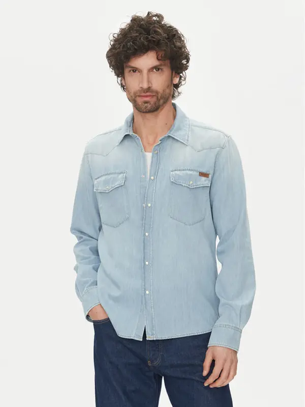 Liu Jo Liu Jo Košulja QA5298 D4851 78888 Plava Regular Fit