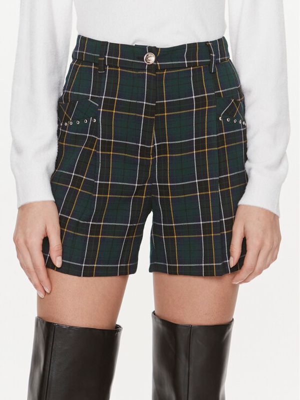 Liu Jo Liu Jo Kratke hlače MF3347 T4419 Zelena Relaxed Fit