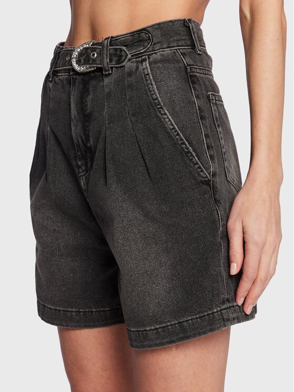 Liu Jo Liu Jo Kratke traperice UF2074 D4623 Siva Relaxed Fit