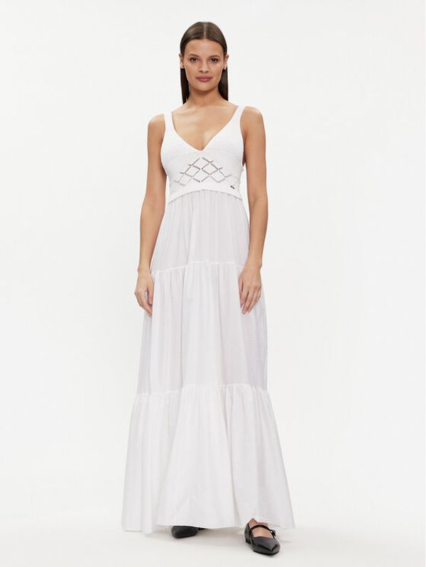 Liu Jo Liu Jo Ljetna haljina MA4070 MA23A Bijela Regular Fit