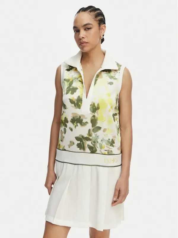 Liu Jo Liu Jo Ljetna haljina TA6259 T358A Svijetlo zelena Regular Fit