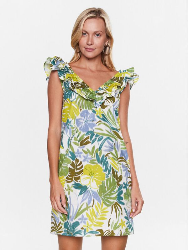 Liu Jo Liu Jo Ljetna haljina WA3075 TS456 Zelena Regular Fit