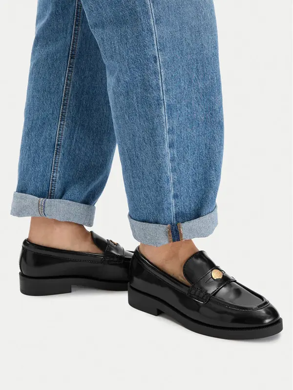 Liu Jo Liu Jo Loaferice Preppy 01 SF5129 PX362 Crna