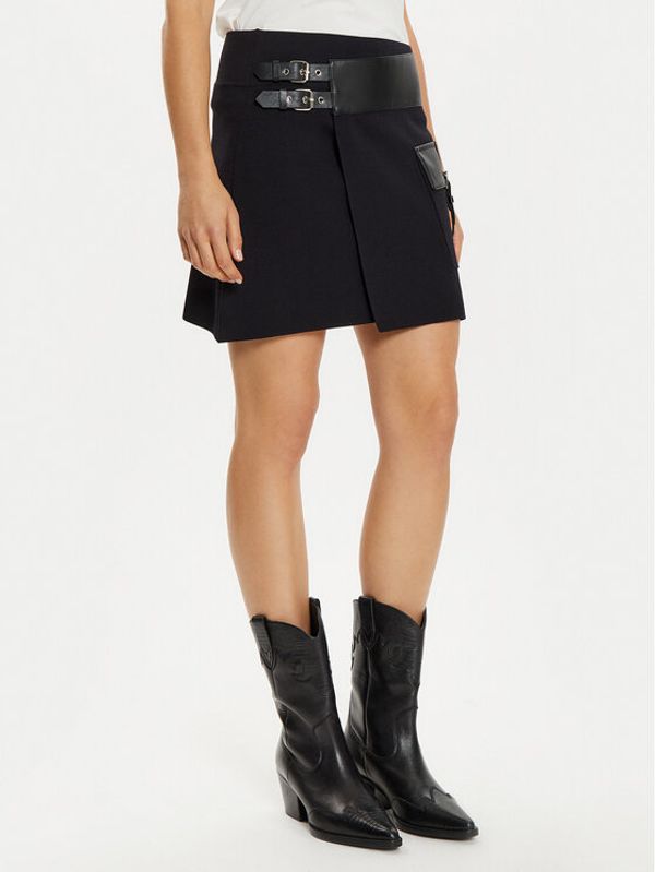 Liu Jo Liu Jo Mini suknja WF4227 MA05P Crna Regular Fit