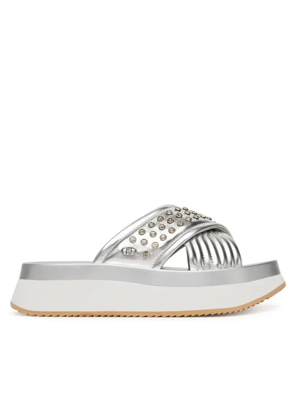 Liu Jo Liu Jo Natikače Dreamy Sandal 05BA5091 EX187 Srebrna