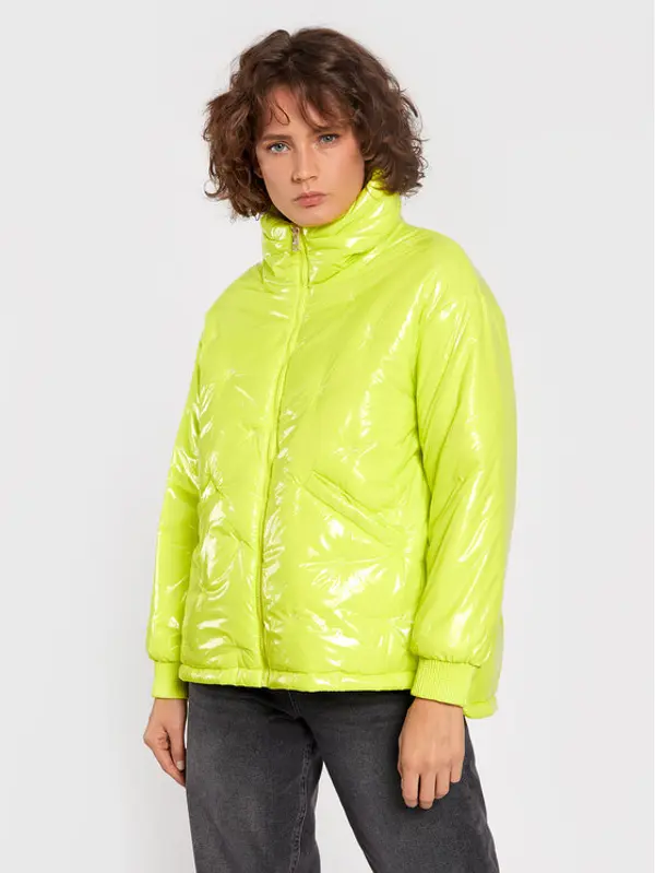 Liu Jo Liu Jo Prijelazna jakna WF2087 T3173 Zelena Regular Fit