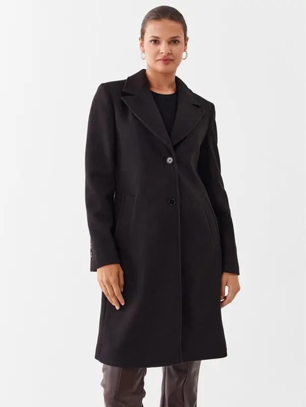 Liu Jo Liu Jo Prijelazni kaput MF3104 T4612 Crna Regular Fit