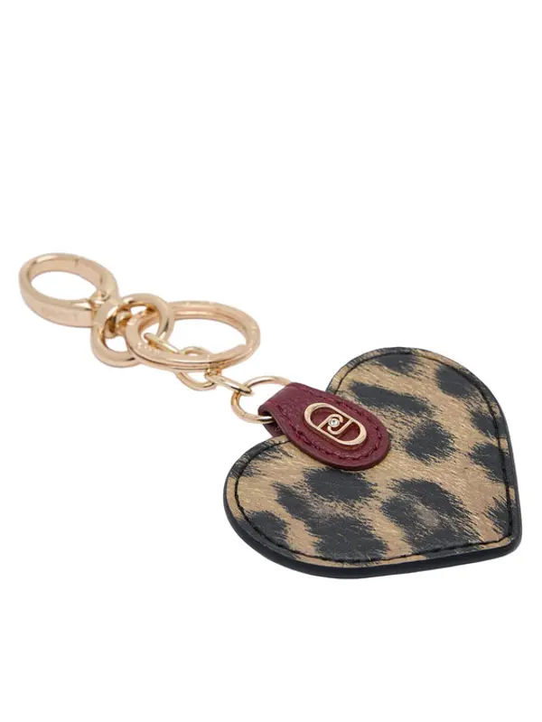 Liu Jo Liu Jo Privjesak Heart Key Ring AF5207 E0419 09155 Smeđa