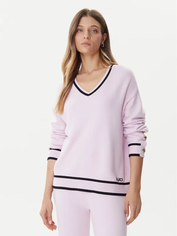 Liu Jo Sport Liu Jo Sport Džemper TF5229 MS59L Ružičasta Regular Fit