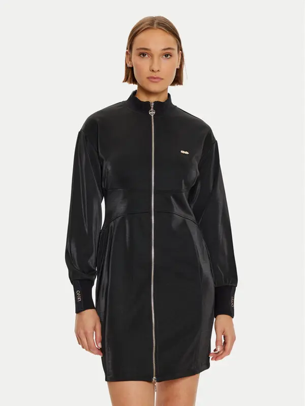 Liu Jo Sport Liu Jo Sport Haljina za svaki dan TF4261 J4751 Crna Regular Fit