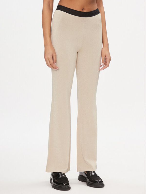 Liu Jo Sport Liu Jo Sport Hlače TA4011 MS014 Bež Bootcut Fit