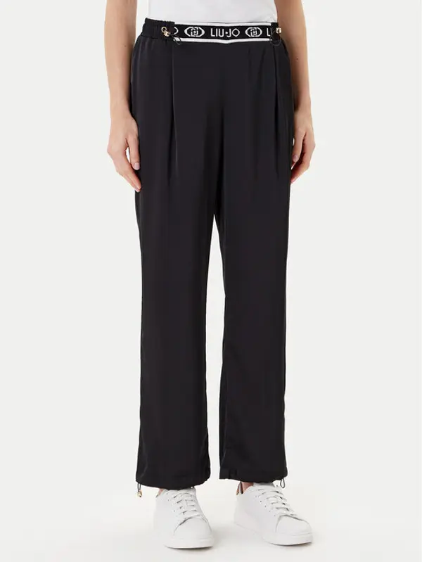 Liu Jo Sport Liu Jo Sport Hlače TF5192 T004A Crna Regular Fit