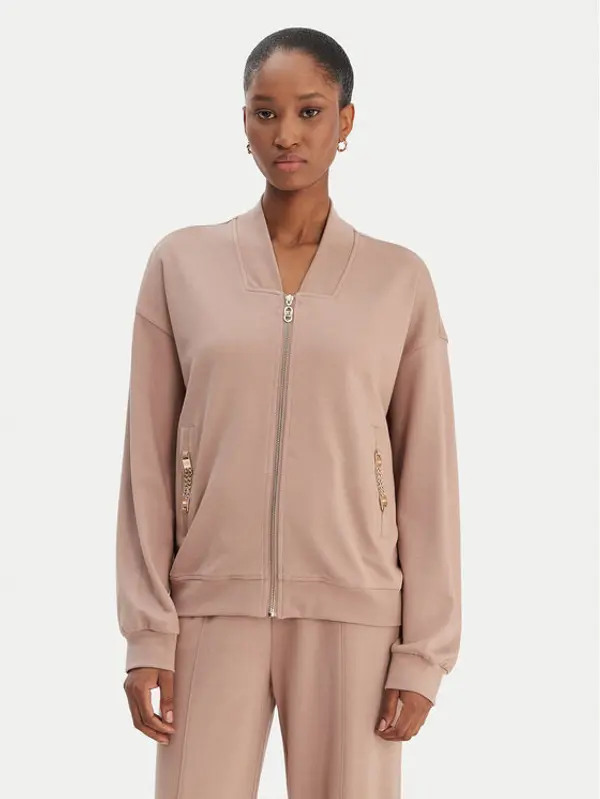 Liu Jo Sport Liu Jo Sport Majica dugih rukava TA6241 JS182 Smeđa Regular Fit