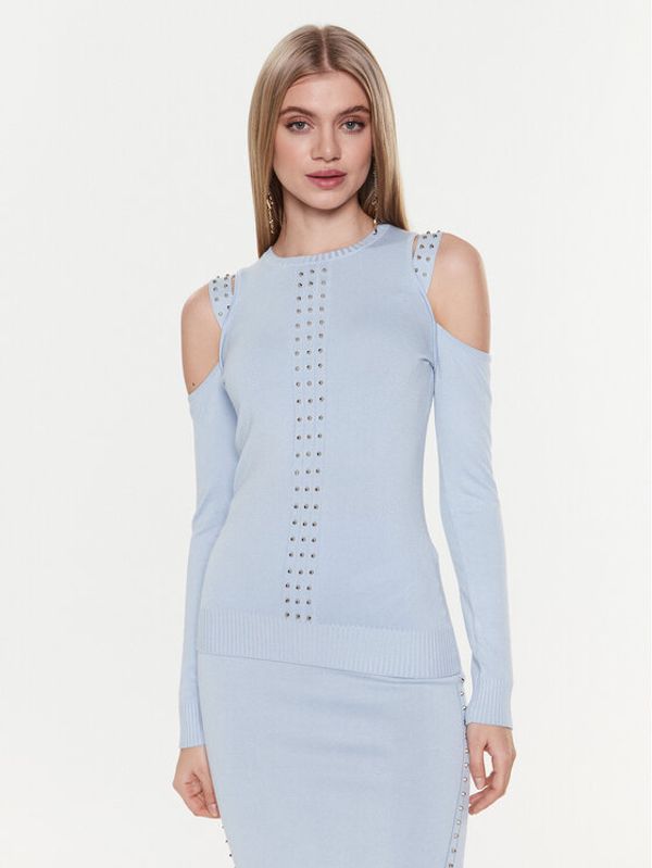 Liu Jo Sport Liu Jo Sport Majica TA3056 MS49I Plava Slim Fit