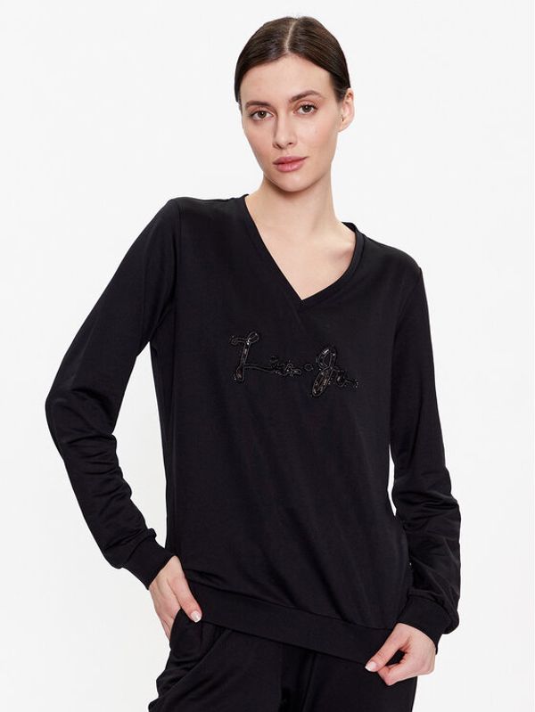 Liu Jo Sport Liu Jo Sport Majica TA3216 F0869 Crna Regular Fit