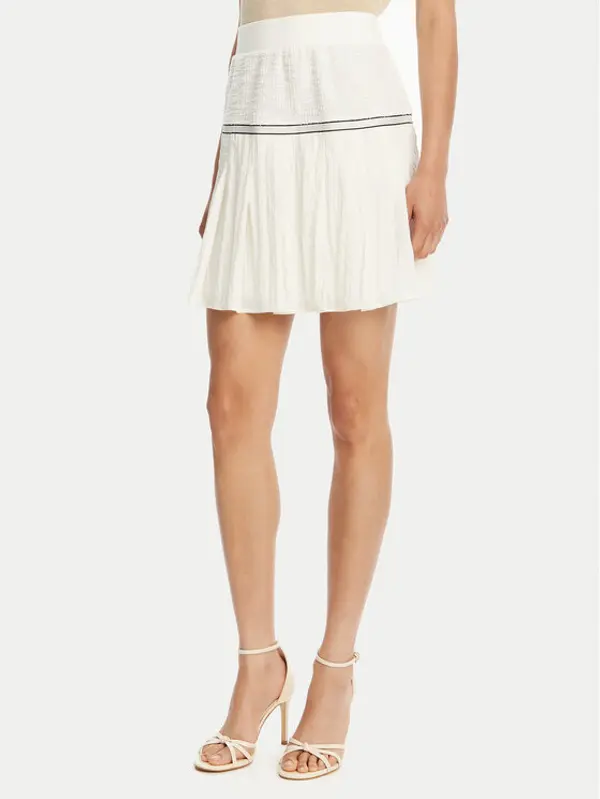 Liu Jo Sport Liu Jo Sport Mini suknja TA5124 J4894 Bijela Regular Fit