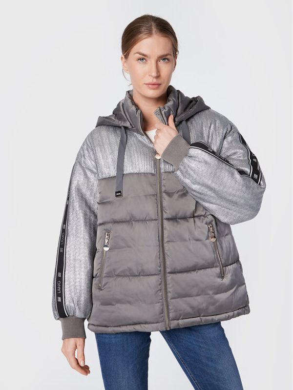 Liu Jo Sport Liu Jo Sport Pernata jakna TF2259 T4558 Siva Relaxed Fit