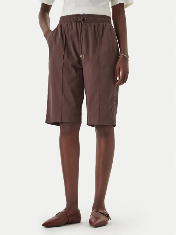 Liu Jo Sport Liu Jo Sport Sportske kratke hlače TA6289 T416A Smeđa Relaxed Fit