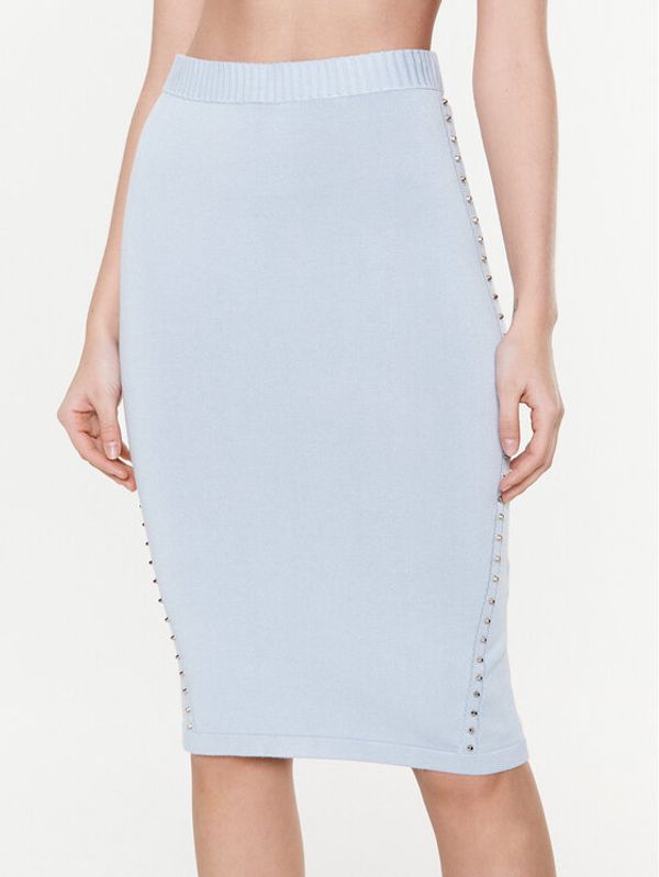 Liu Jo Sport Liu Jo Sport Suknja olovka TA3060 MS49I Svijetloplava Slim Fit