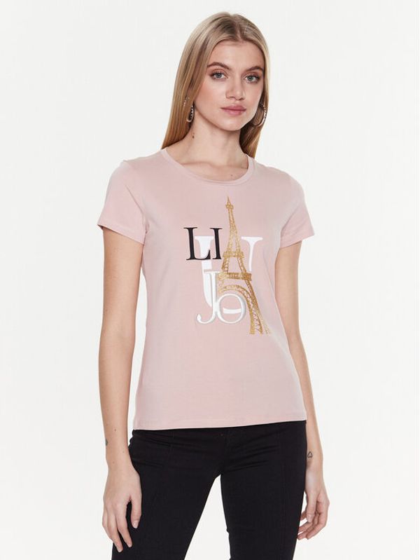 Liu Jo Sport Liu Jo Sport T-shirt TA3088 JS003 Ružičasta Regular Fit