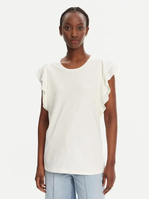 Liu Jo Sport Liu Jo Sport T-shirt TA5178 J5904 Bijela Regular Fit