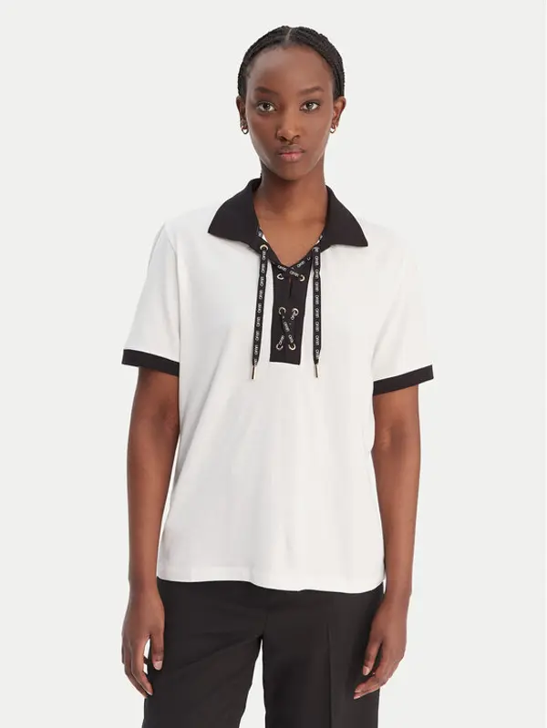 Liu Jo Sport Liu Jo Sport T-shirt TA6176 JS003 Écru Regular Fit