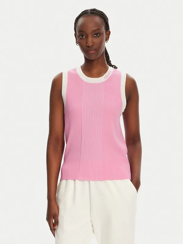 Liu Jo Sport Liu Jo Sport Top TA5092 MS022 Ružičasta Regular Fit