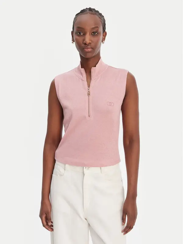 Liu Jo Sport Liu Jo Sport Top TA6174 J3845 Ružičasta Regular Fit