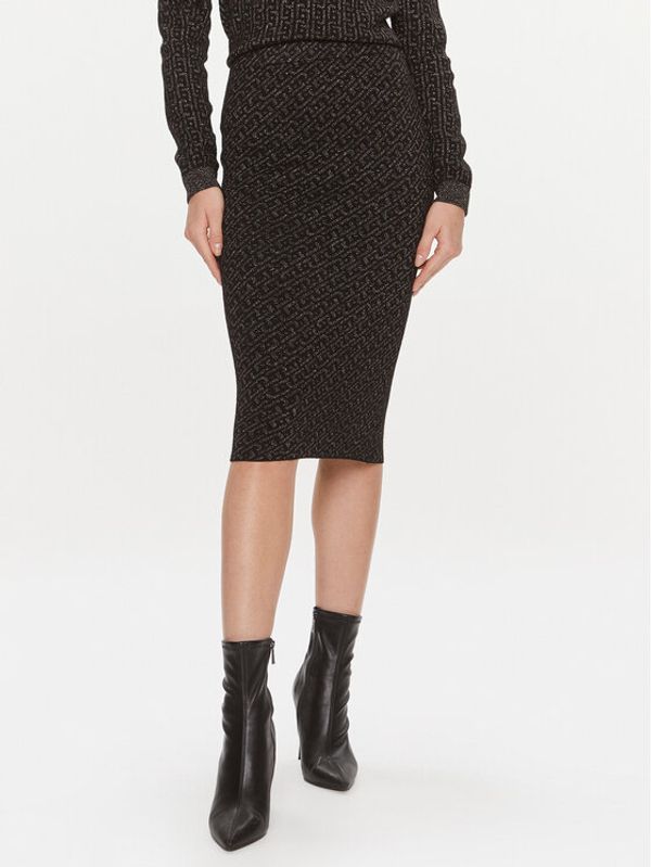 Liu Jo Liu Jo Suknja olovka MF3169 MA49I Crna Slim Fit