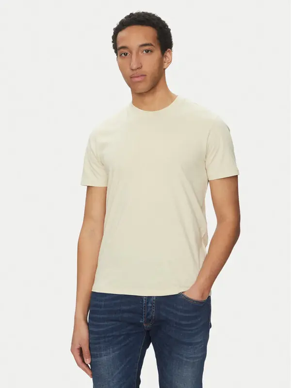 Liu Jo Liu Jo T-shirt QA5145 J4819 Bež Regular Fit