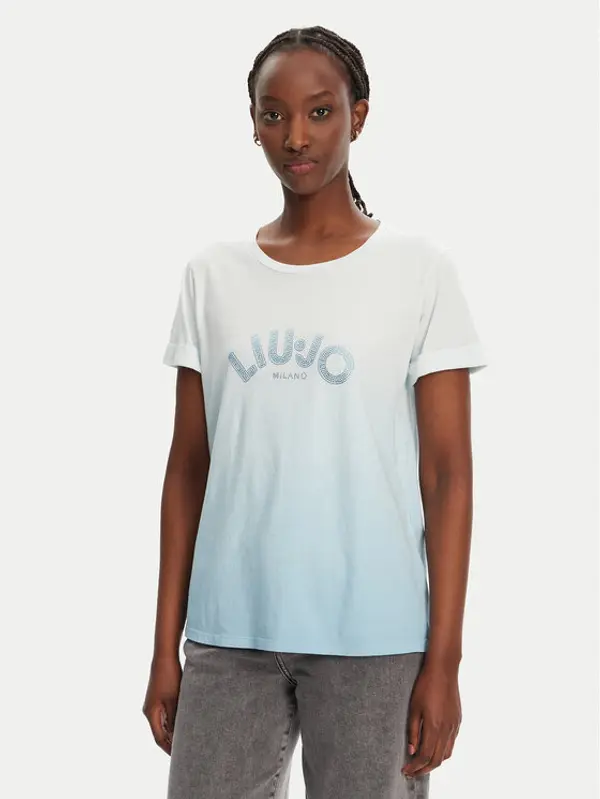 Liu Jo Liu Jo T-shirt TA5267 JS923 M9112 Plava Regular Fit
