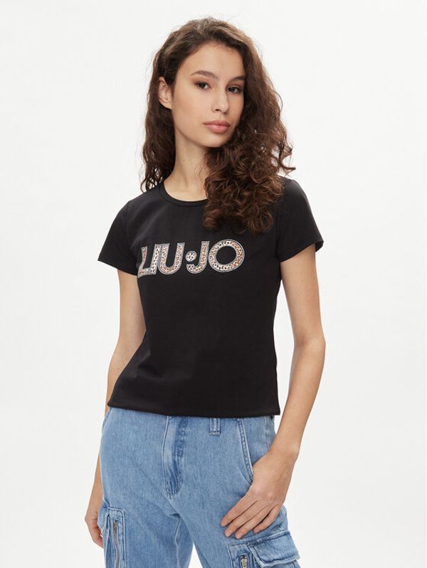 Liu Jo Liu Jo T-shirt VA4105 JS003 Crna Regular Fit